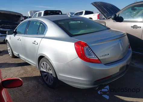 2013 Lincoln Mks z USA, uszkodzony, nr VIN 1LNHL9DK3DG612714